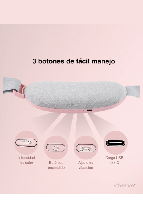 Banda térmica para cólicos