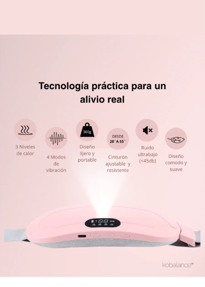 Banda térmica para cólicos