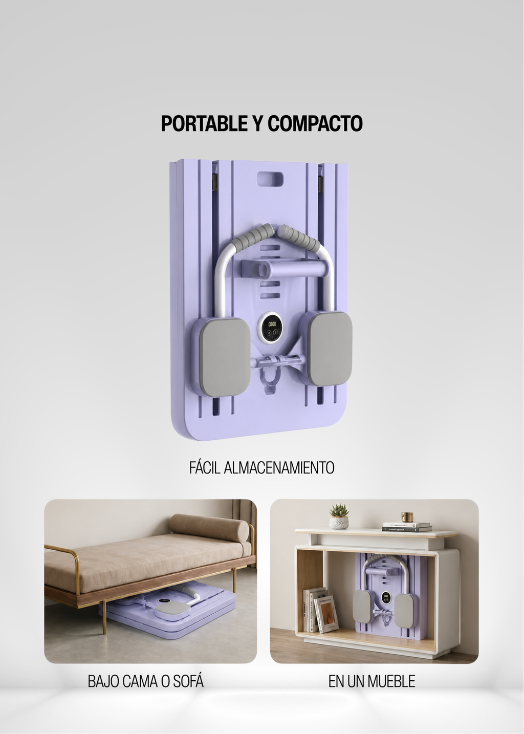 PilatesFit Home™ Tablero plegable para pilates en casa