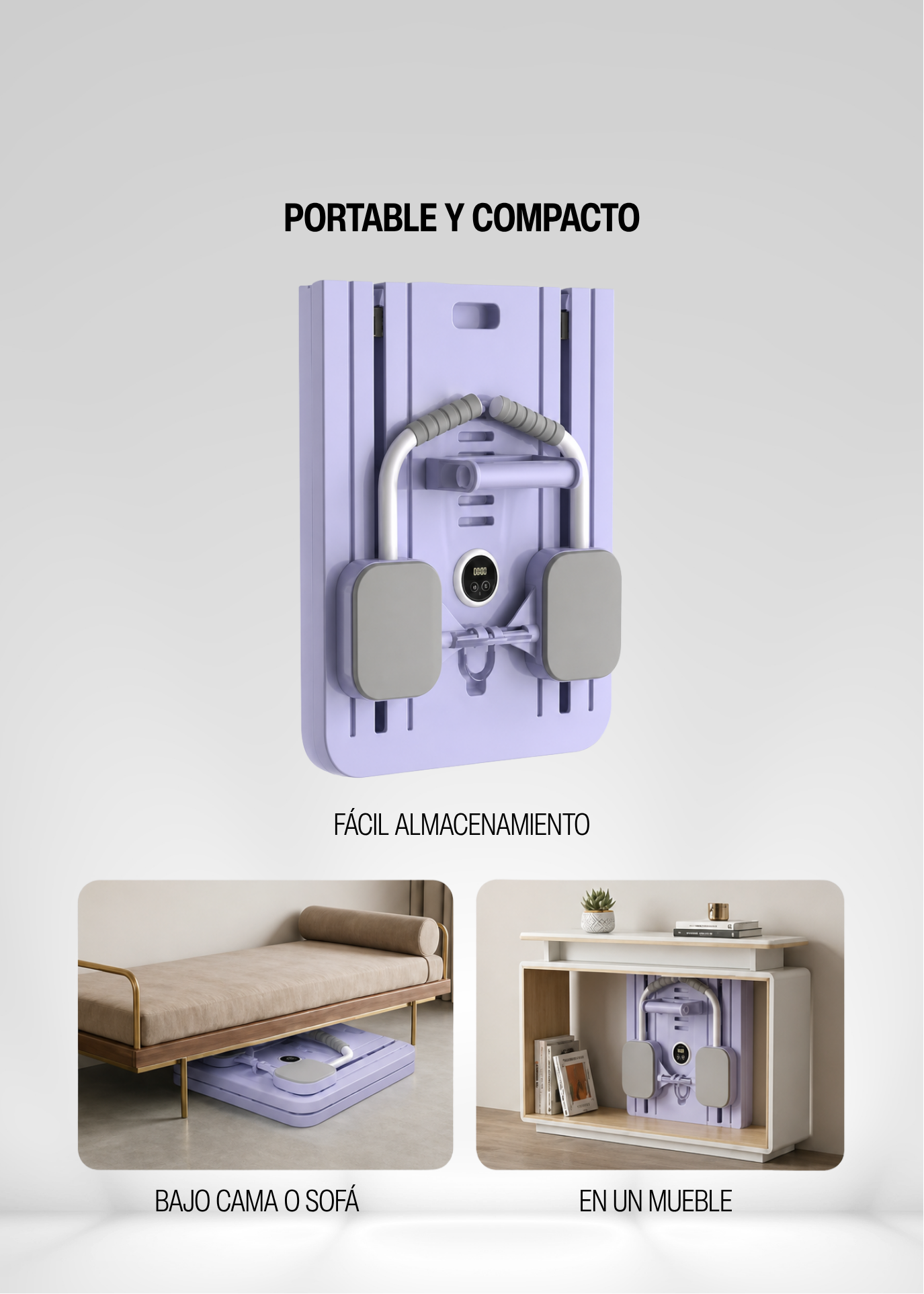 PilatesFit Home™ Tablero plegable para pilates en casa