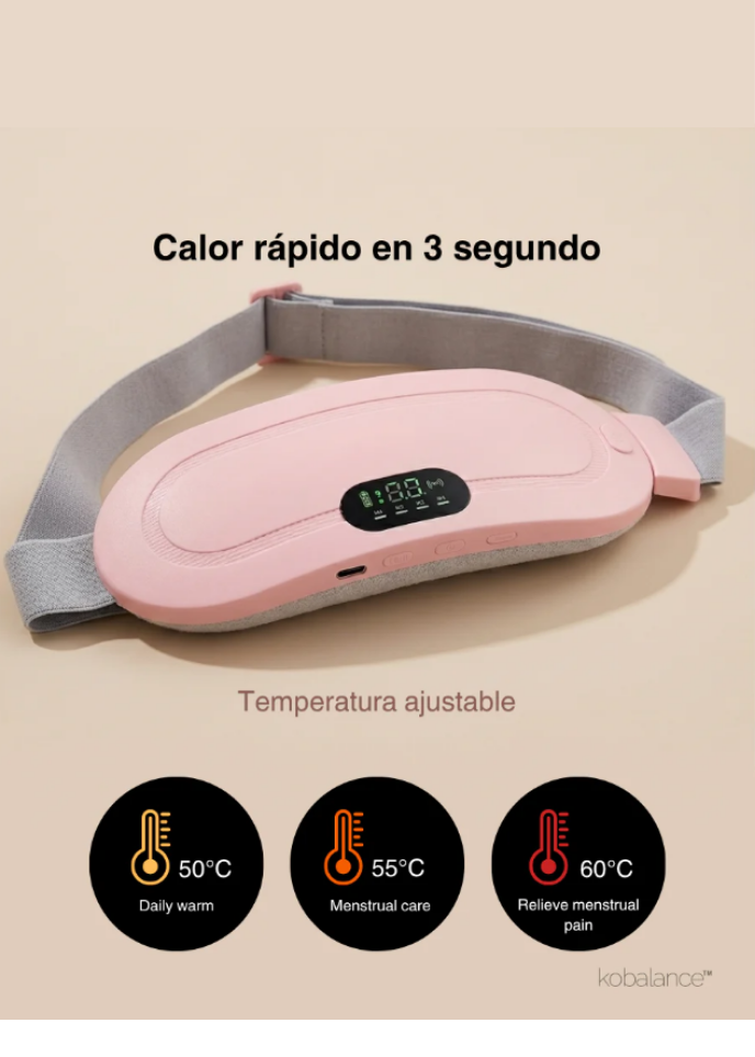 Banda térmica para cólicos