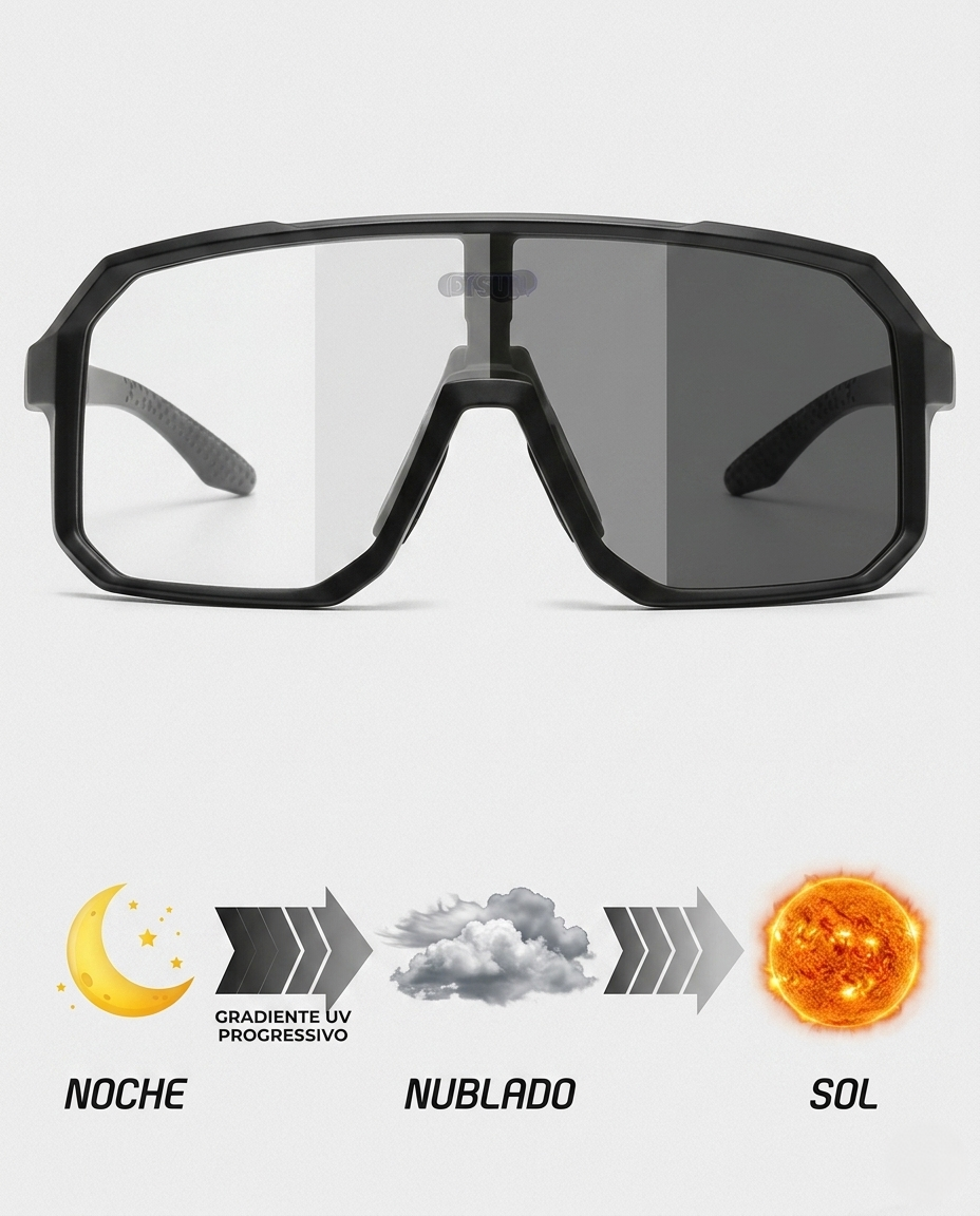 Lentes Fotocromáticos Deportivos UV400